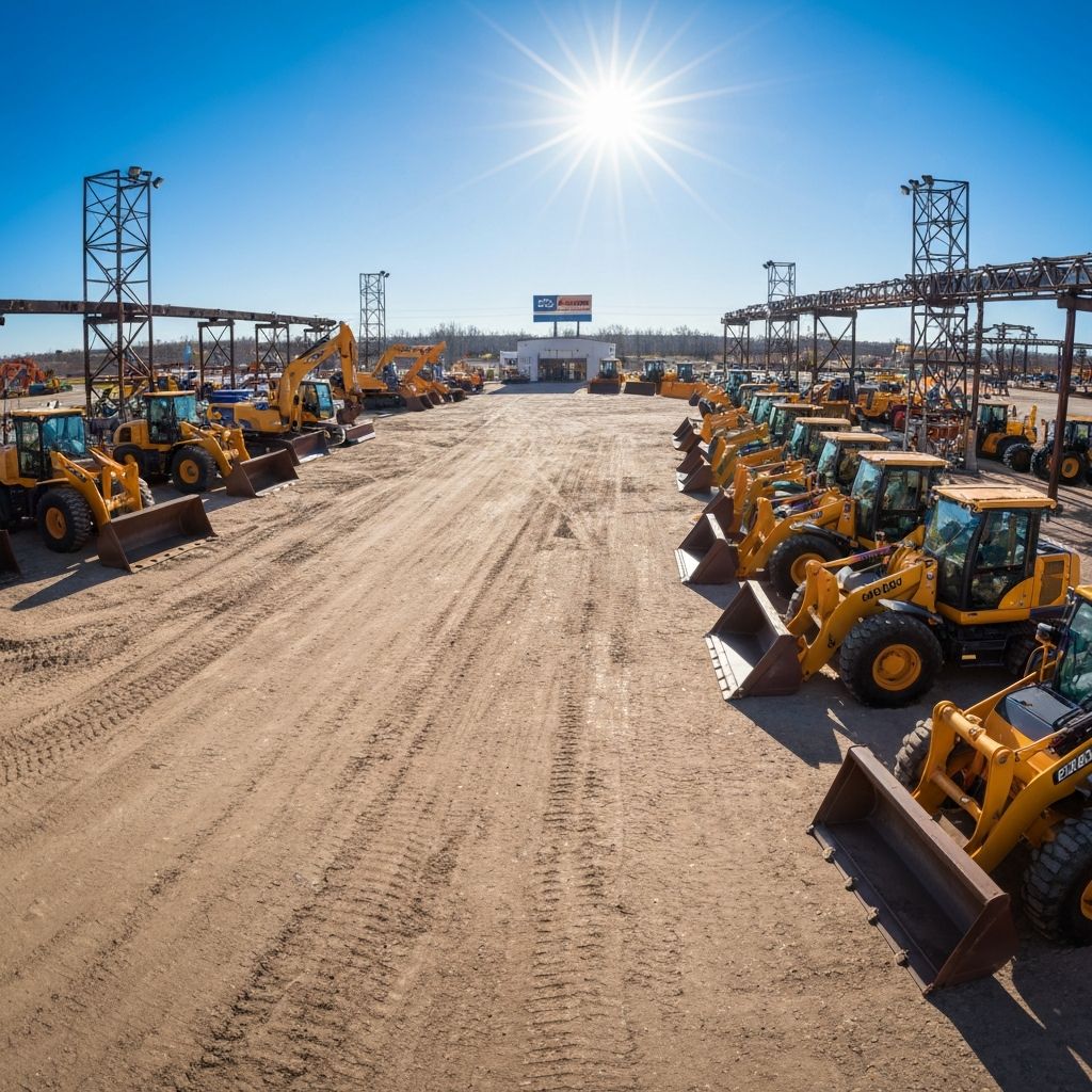 Our equipment yard